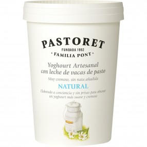 PASTORET Yogur natural artesano envase 500 grs